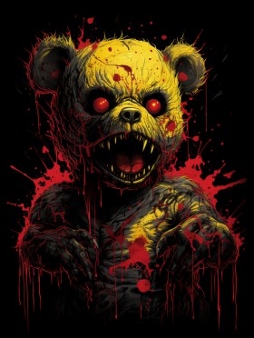 Horror Teddybär