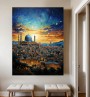 Surreales Bild Jerusalems