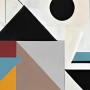 Geometrisch Abstrakt inspiriert von Kandinsky