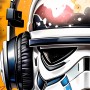 Stormtrooper mit Kopfhörer Pop Art Star