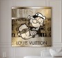 Popeye Pop-Art LV buntes Wandbild Luxus Graffiti