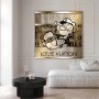 Popeye Pop-Art LV buntes Wandbild Luxus Graffiti