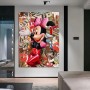 Minimaus Streetart Popart LV Modern Disney Kunst