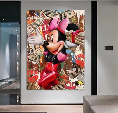 Minimaus Streetart Popart LV Modern Disney Kunst