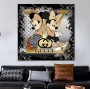 Mickey-Mini-Mouse Pop-Art LV Buntes Wandbild