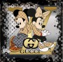 Mickey-Mini-Mouse Pop-Art LV Buntes Wandbild