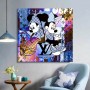 Lv Mickey-Mouse Street-Art Pop-Art Kunst