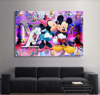 Micky-Mini Maus Graffiti Street-Art Pop-Art Bunt