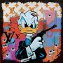 Donald Duck 007 Street-Art Pop-Art Modern Bunt