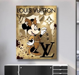Lv Mini Maus Street-Art Pop-Art Disney Mode