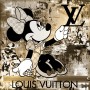 Mini-Mouse Pop-Art LV Cartoon Comic Modern