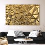 Geometrisch modern Gold-Optik abstrakt