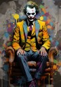 The Joker Marvel Film Pop-Art Moderne Kunst