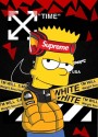 Bart Simpson Streetart Popart Moderne Kunst Bunt