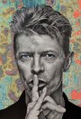 David Bowie Gemälde Abstrakt Kunstdruck