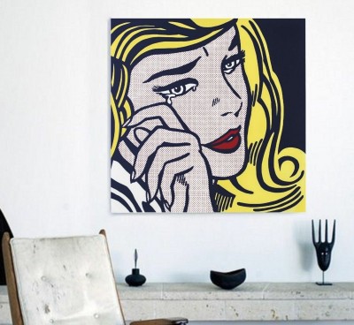 Roy Lichtenstein Pop-Art Gemälde Loft Design