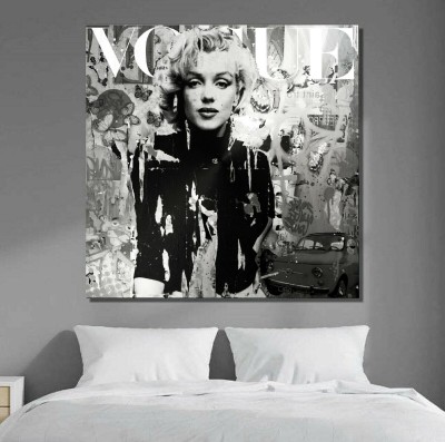 Marilyn Monroe Pop-Art Kunst Schwarz Weiss Loft