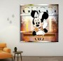 Mickey-Mouse Street-Art Popart Modernes