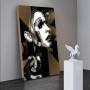 Frau Schlange Abstraktes Modern Art Wandbild