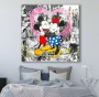 Mickey Mouse Street-Art Modern Pop-Art Banksy