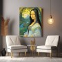 Mona Lisa Dame Porträt einer jungen Frau