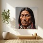 Porträt des Häuptlings der Sioux