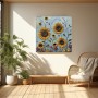 Sonnenblumen Gemälde Kunstdruck