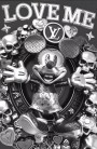 LV Micky-Maus 3D Disney Wandbild Love-Me Popart