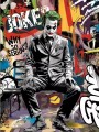 The-Joker Batman Pop-Art Graffiti Wandbild Loft